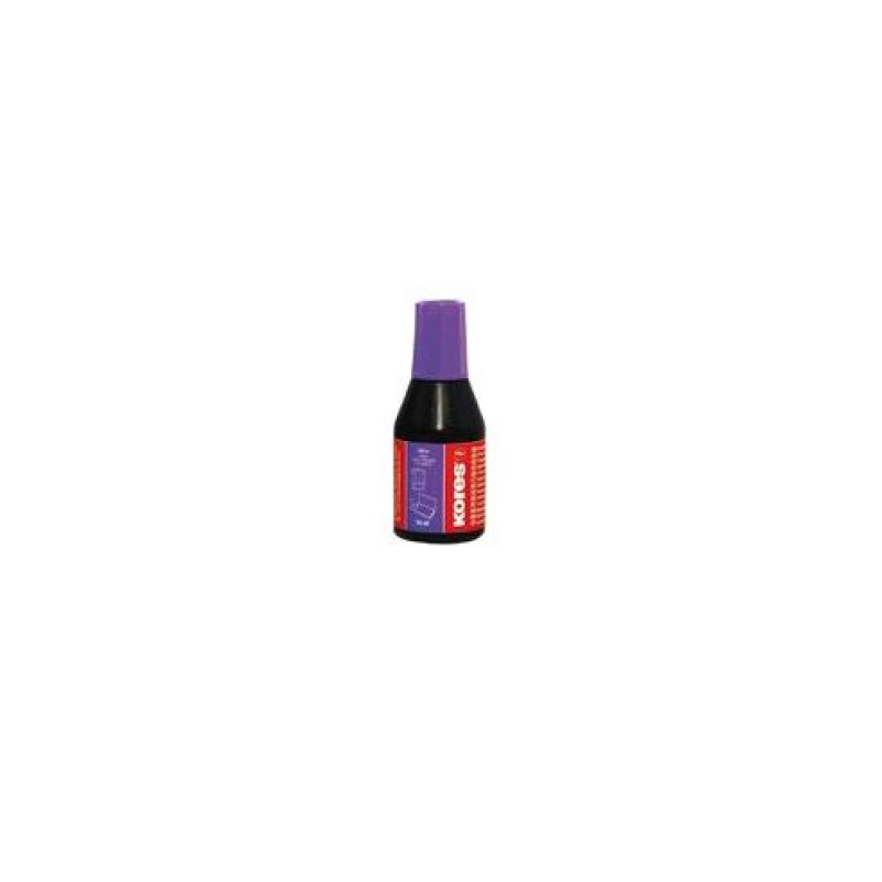 Kores Encre pour tampon encreur, contenu: 27 ml, violet