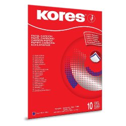 Kores 79086 papier carbone 10 feuilles A4