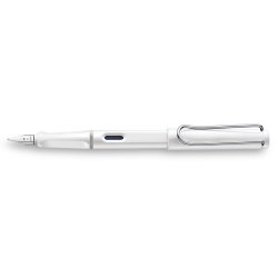 LAMY Stylo à plume safari white, taille de plume: M