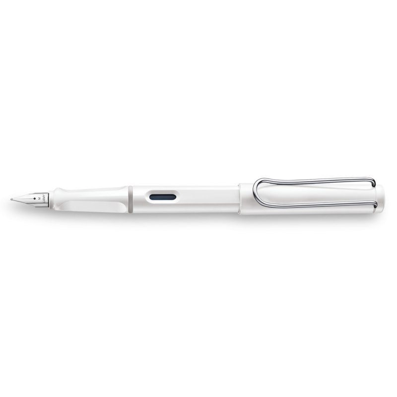 LAMY Stylo à plume safari white, taille de plume: M