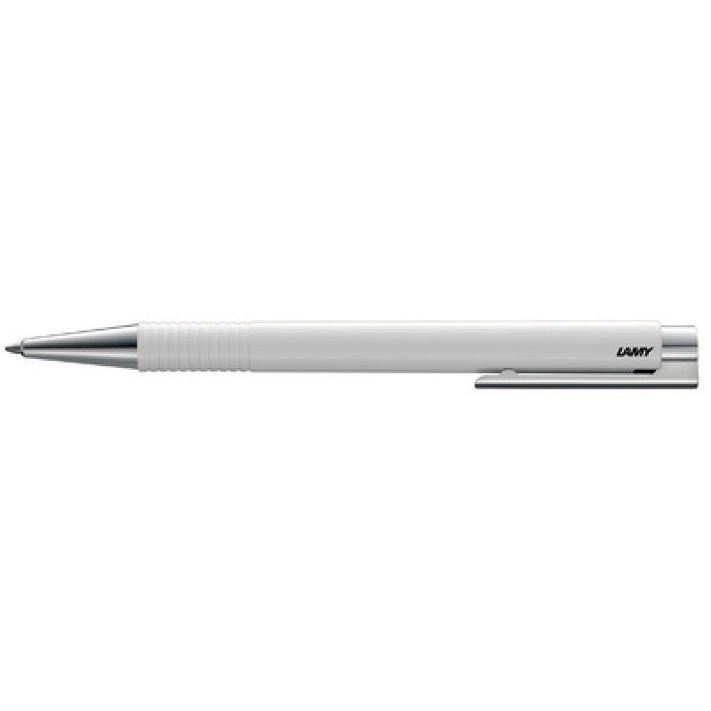 LAMY Stylo à bille rétractable logo M white