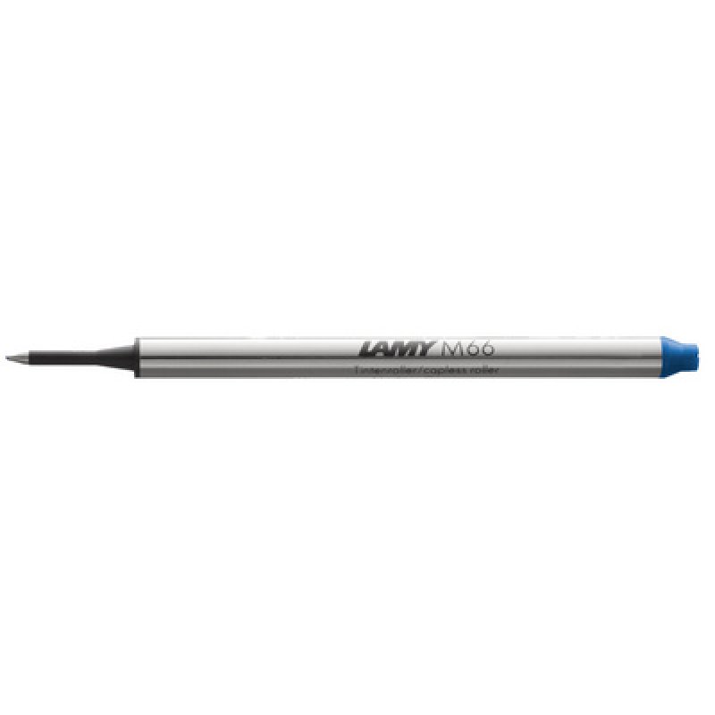 LAMY Recharge pour stylo roller M66, M, en blister, bleu