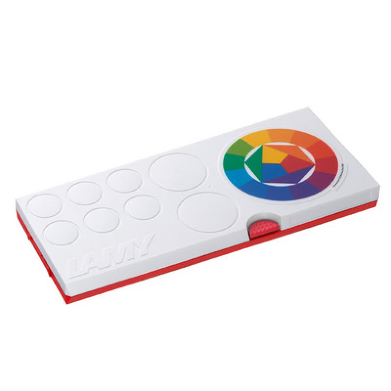 LAMY Boîte de pastille de peinture aquaplus, rouge