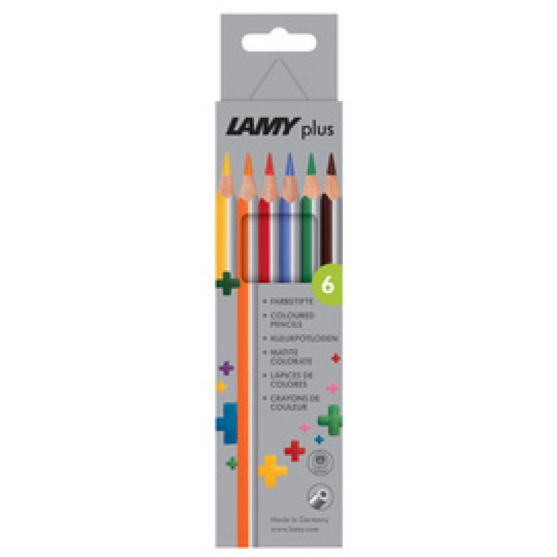 LAMY Crayon de couleur triangulaire plus, étui carton de 24