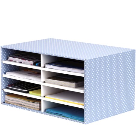 Fellowes BANKERS BOX STYLE trieur de bureau, bleu/blanc