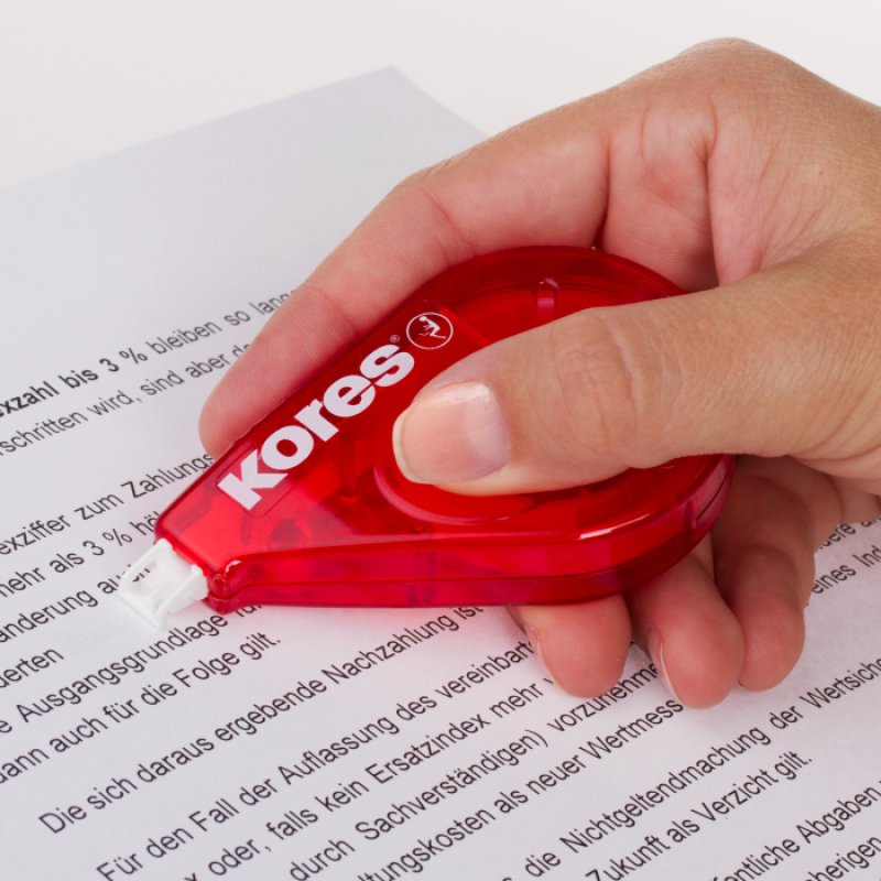 Kores 84723 correction tape 15 m Red 1 pc(s)