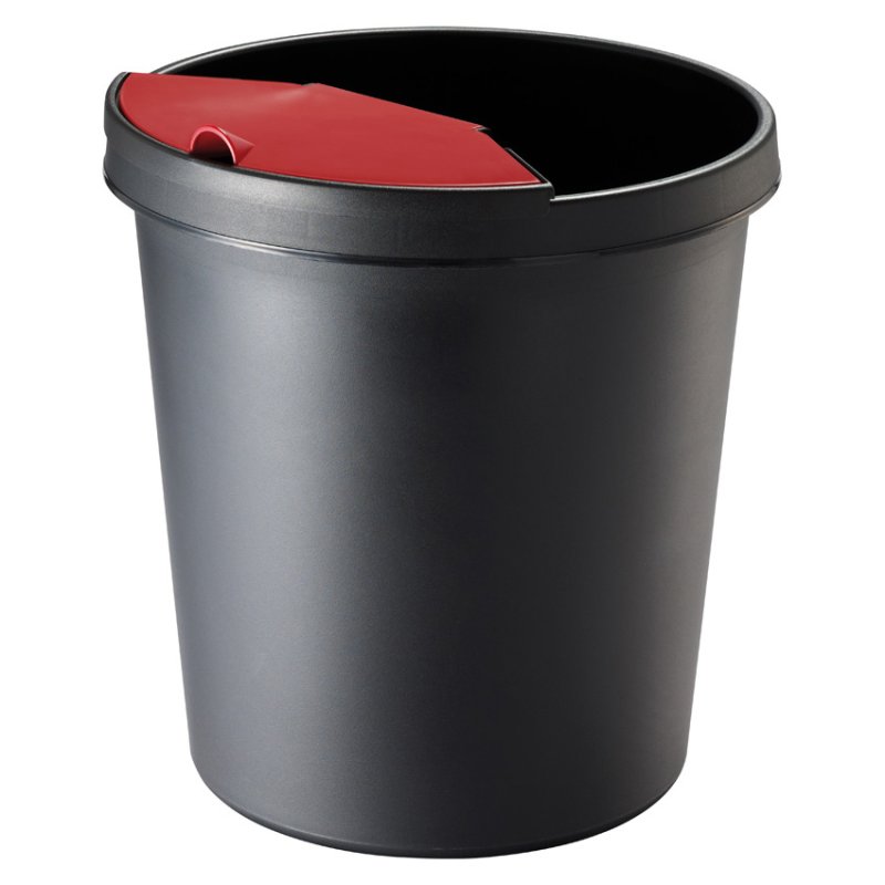 Helit H61058 waste container Plastic Black