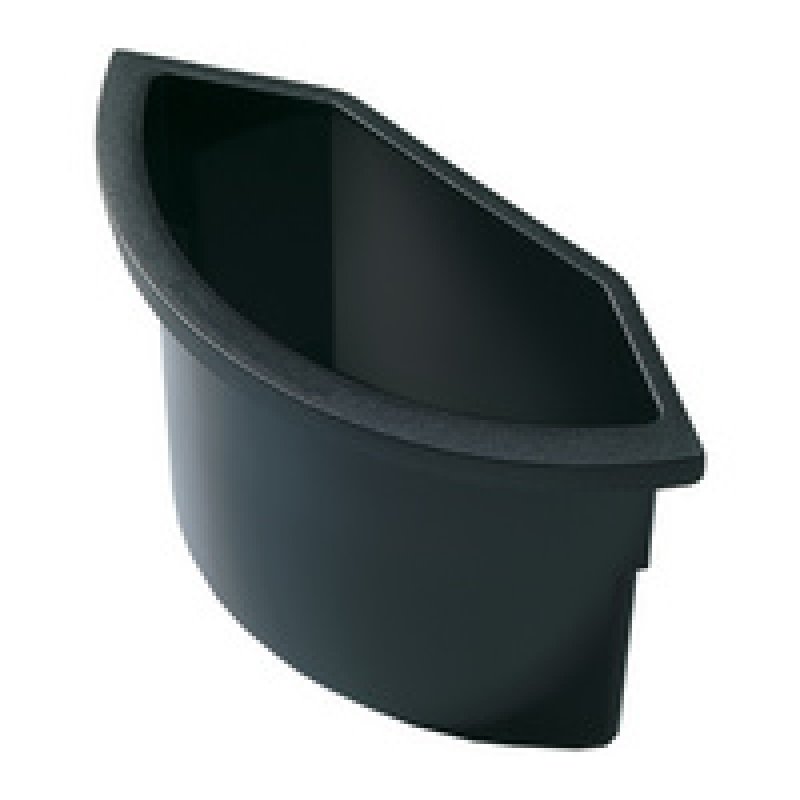 helit Corbeille à papier "the german", 18 litres, PE, rouge