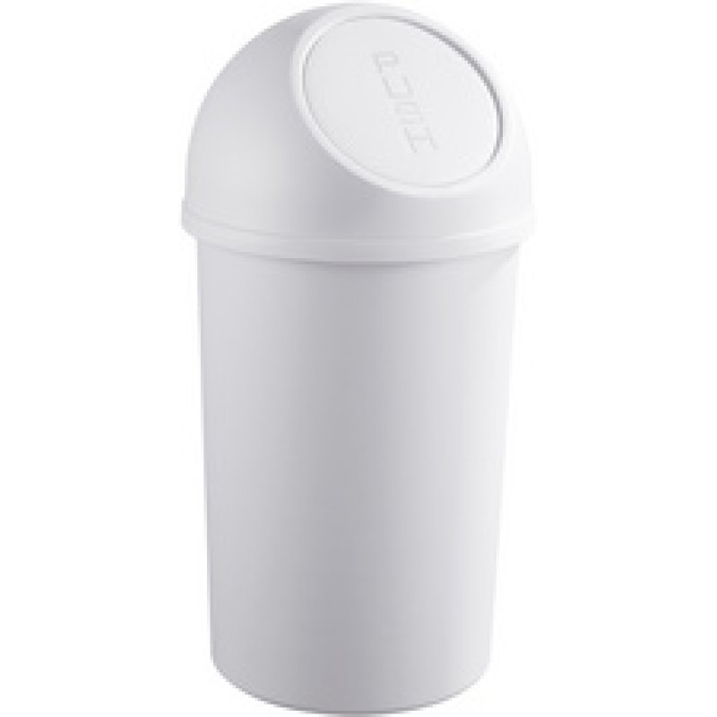 helit Poubelle "the flip", 25 litres, gris lumière