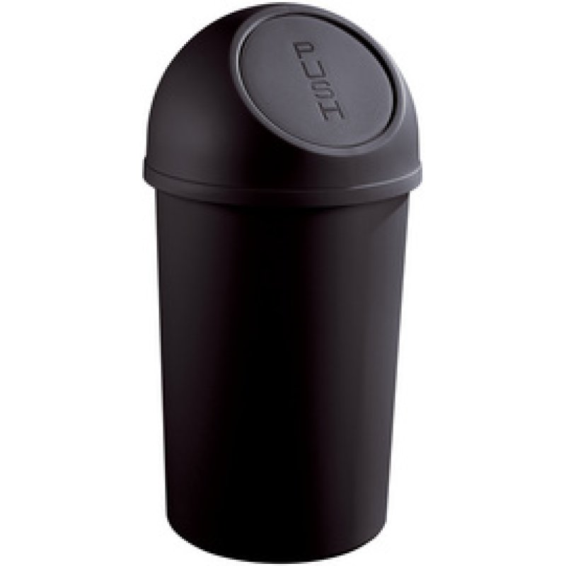 helit Poubelle "the flip", 45 litres, noir