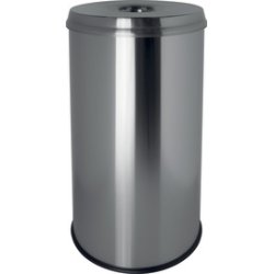 helit Corbeille à papier en acier "the guardian", 50 litres