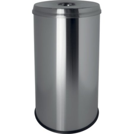 helit Corbeille à papier en acier "the guardian", 50 litres