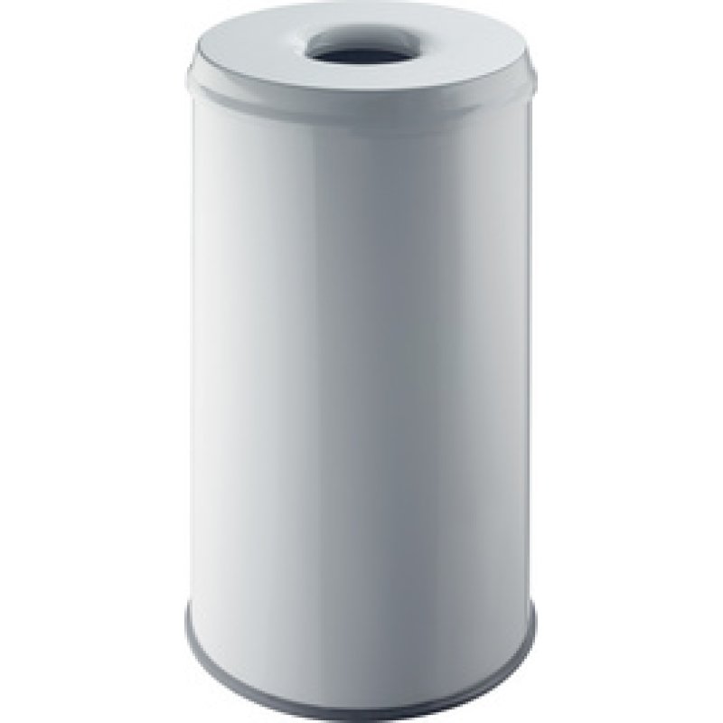 helit Corbeille à papier en acier "the guardian", 50 litres