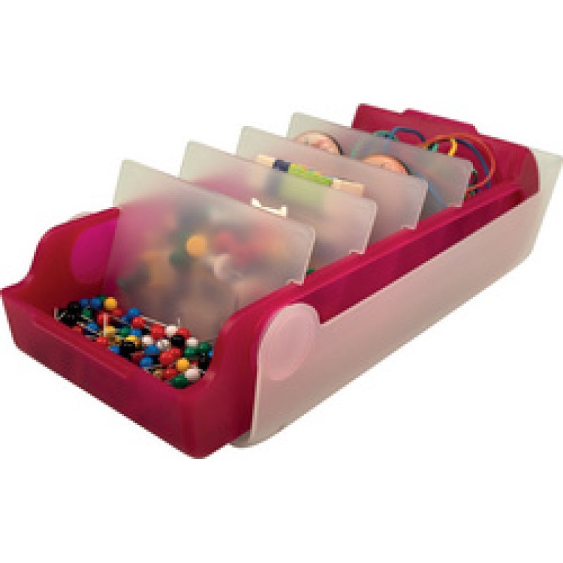 helit Boîte à fiches éducatives "the beebox" A7, framboise