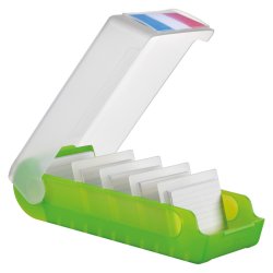 Helit H6901159 porte-carte Vert, Transparent A7