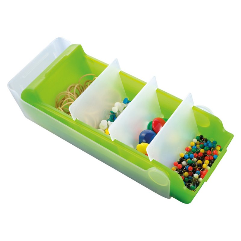 helit Boîte à fiches éducatives "the beebox A7, citron vert