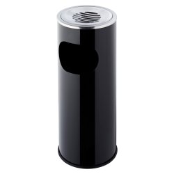 Helit H2516095 ashtray Round Plastic, Steel