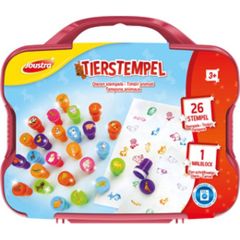 Joustra Kit de tampons à motif "TAMPONS ANIMAUX"
