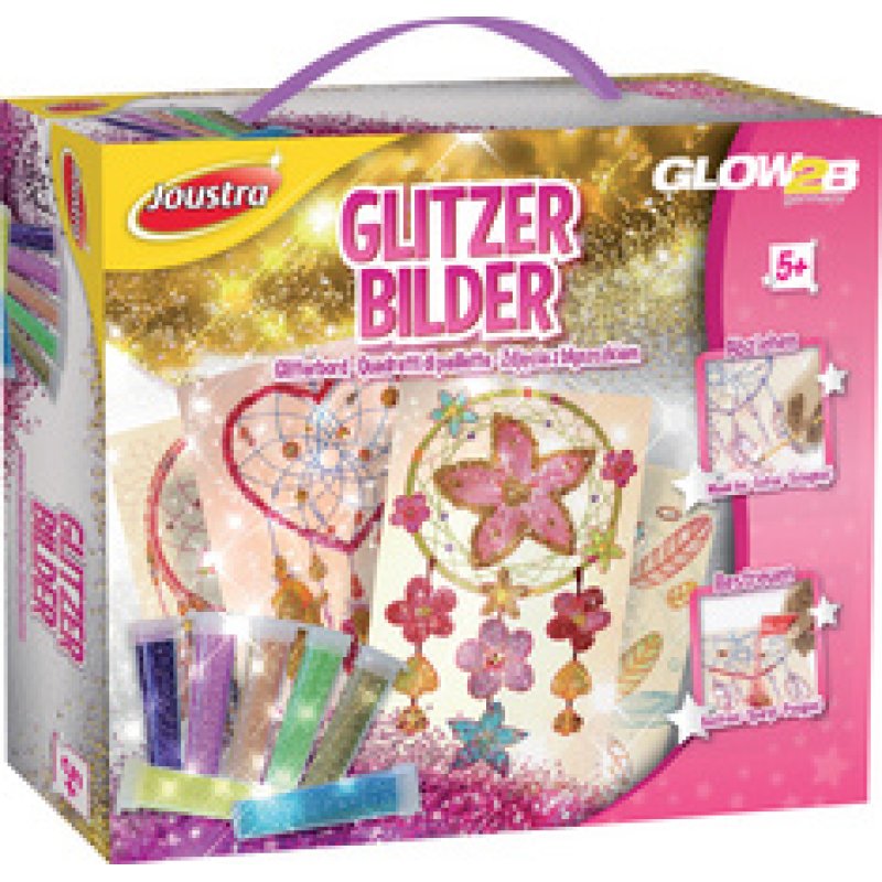 Joustra Kit de loisirs créatifs "TABLEAUX DE PAILLETTES"