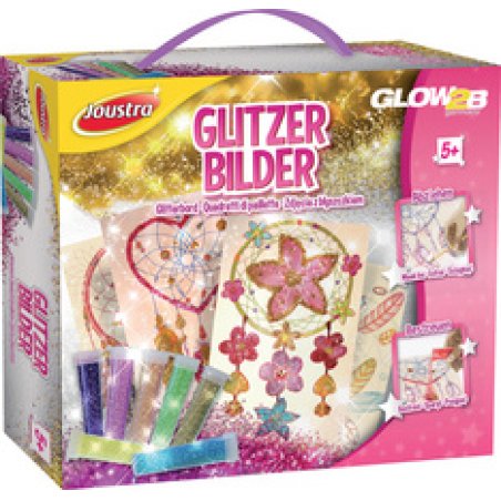 Joustra Kit de loisirs créatifs "TABLEAUX DE PAILLETTES"