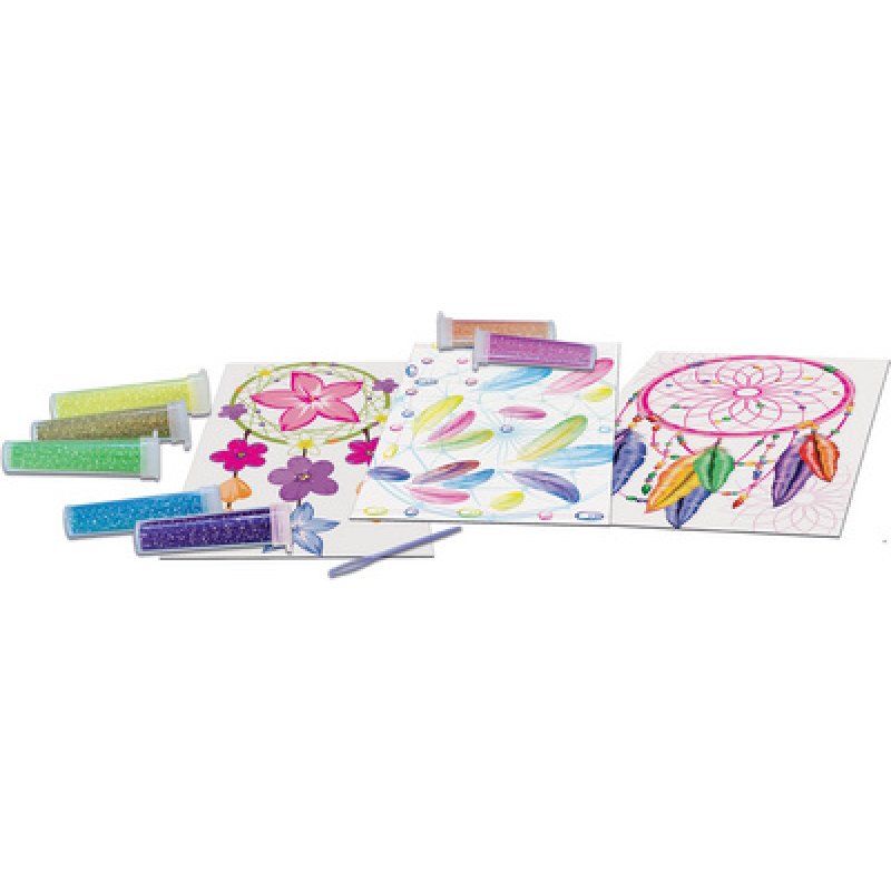 Joustra Kit de loisirs créatifs "TABLEAUX DE PAILLETTES"