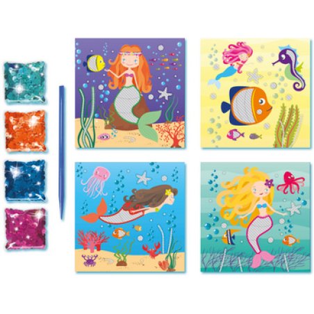 Joustra Kit de loisirs créatifs "PAILLETTES ARTISTIQUES"