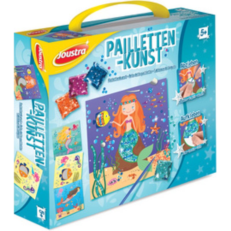 Joustra Kit de loisirs créatifs "PAILLETTES ARTISTIQUES"