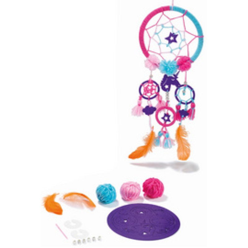 Joustra Kit de loisirs créatifs "Attrape-rêve licorne"