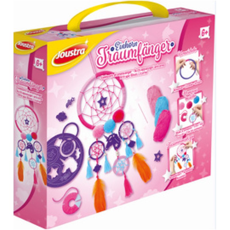 Joustra Kit de loisirs créatifs "Attrape-rêve licorne"