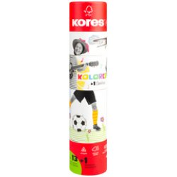 Kores Crayon de couleur "Kolores Twist & Turn", étui de 12