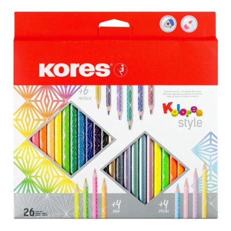 Kores Kolores Style Multicolore 26 pièce(s)