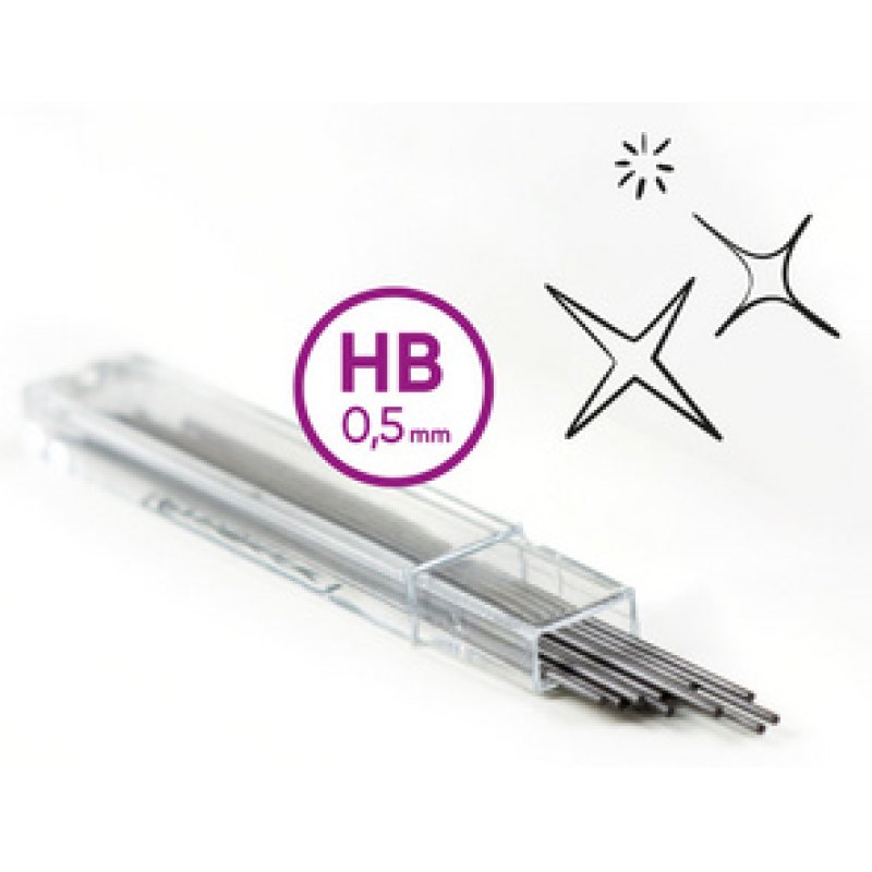 Kores Mine pour porte-mines "M Grafitos", 0,5 mm, HB
