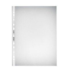 herlitz Pochette perforée, A4, grainé, 0,055 mm