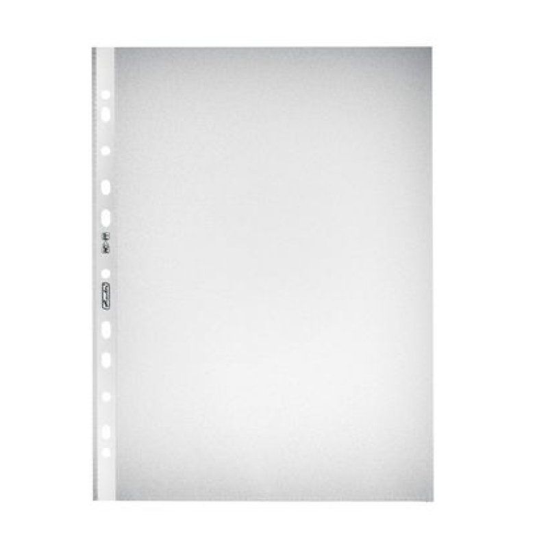herlitz Pochette perforée, A4, grainé, 0,055 mm