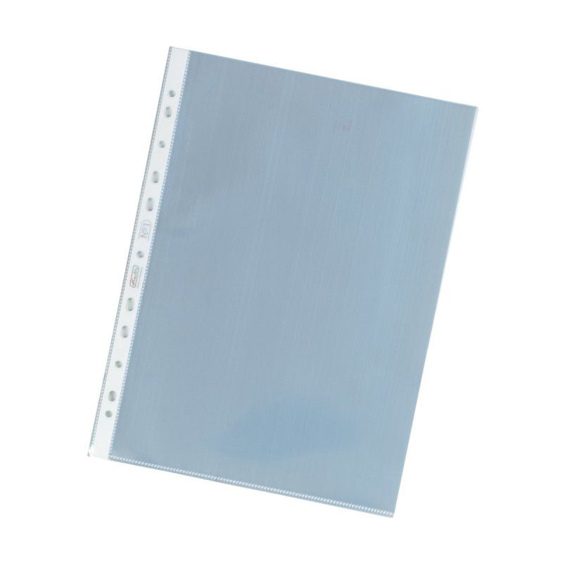herlitz Pochette perforée, A4, 0,085 mm, transparent lisse