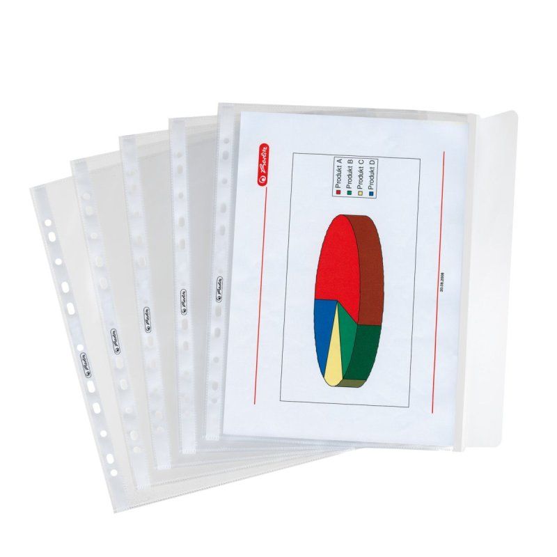 Herlitz 5896204 folder Polypropylene (PP) Transparent A4