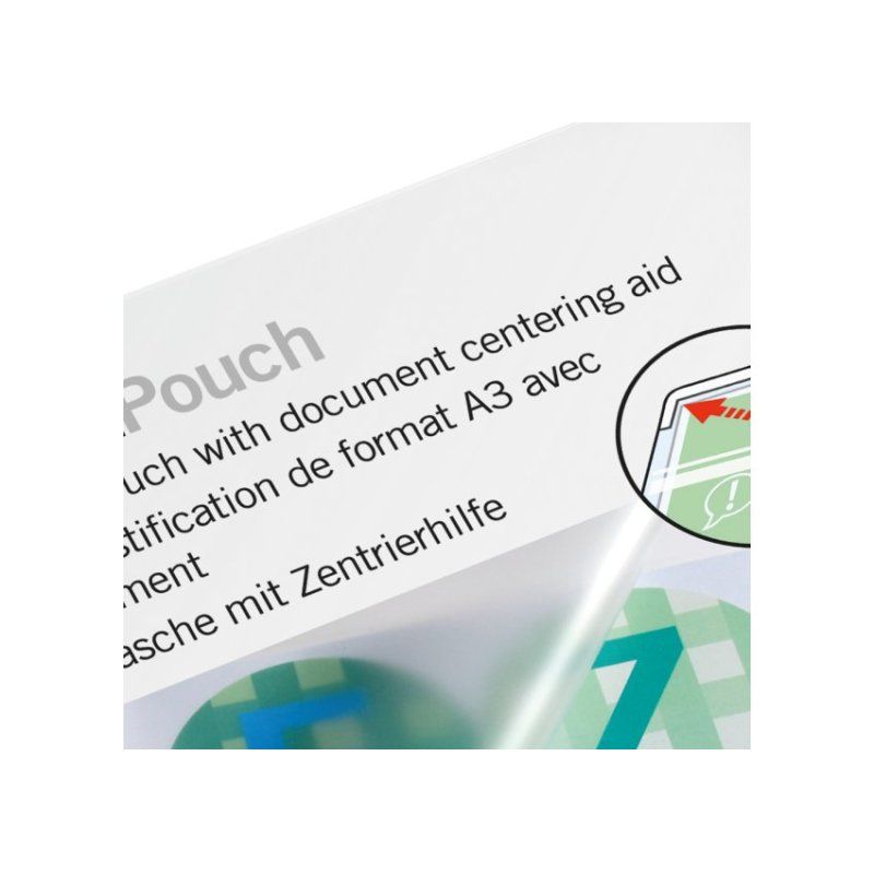 GBC Document Laminating Pouches A3 2x175 Micron Gloss (100)