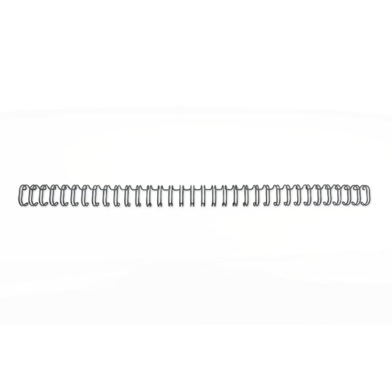 GBC Peigne à relier métal WireBind, A4, 34 boucles, 6 mm