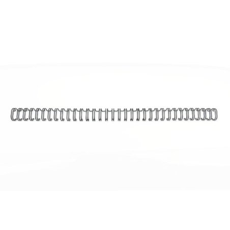 GBC Peigne à relier métal WireBind, A4, 34 boucles, 6 mm