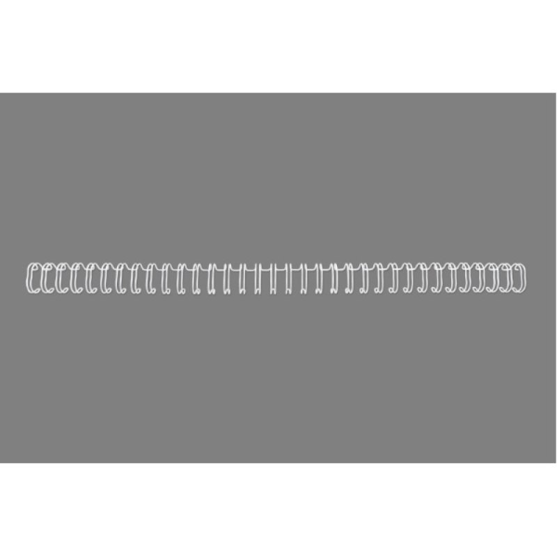 GBC WireBind Binding Wires 3:1 No4 6mm A4 White (100)