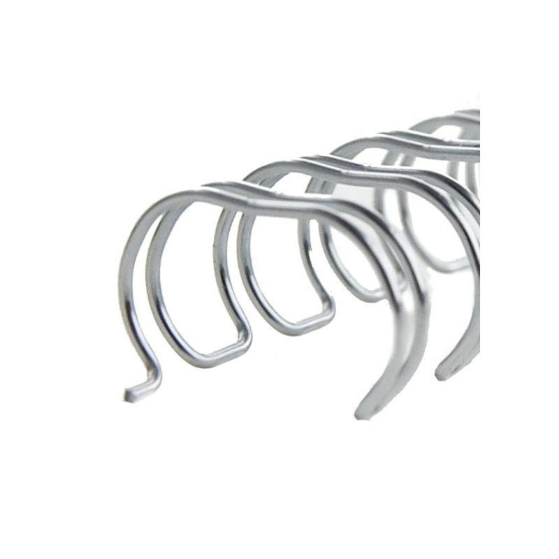 GBC Peigne à relier métal WireBind, A4, 34 boucles, 8 mm