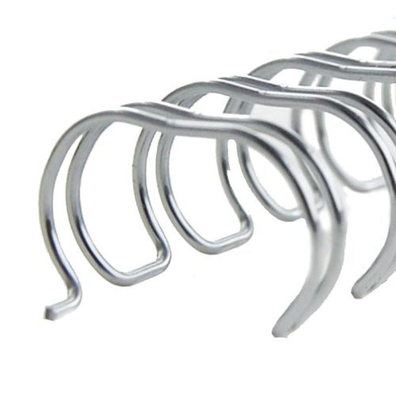 GBC WireBind Binding Wires 3:1 No5 8mm A4 Black (100)