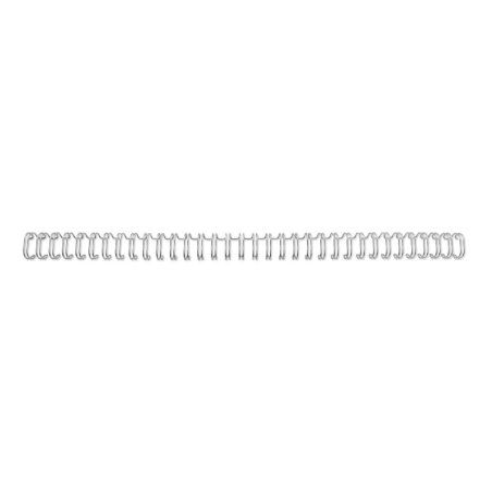 GBC Peignes métalliques WireBind argent 8 mm (100)