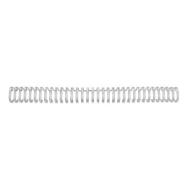 GBC Peignes métalliques WireBind argent 8 mm (100)