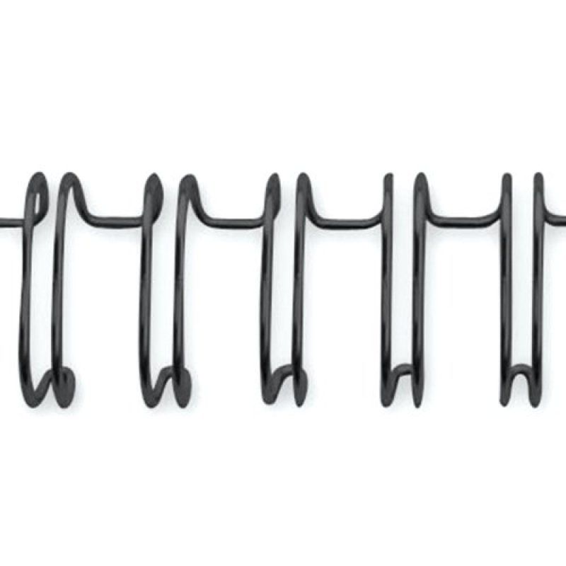 GBC Peignes métalliques WireBind argent 8 mm (100)
