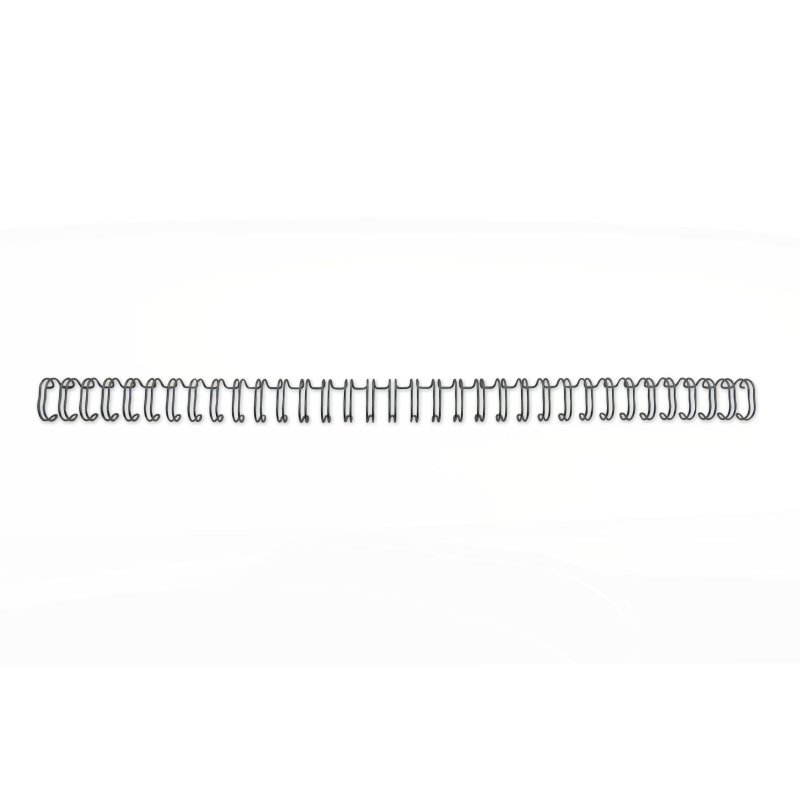 GBC Peignes métalliques WireBind noir 95 mm (100)