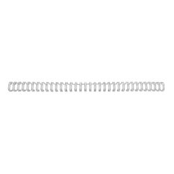 GBC WireBind Binding Wires 3:1 No6 95mm A4 Silver (100)