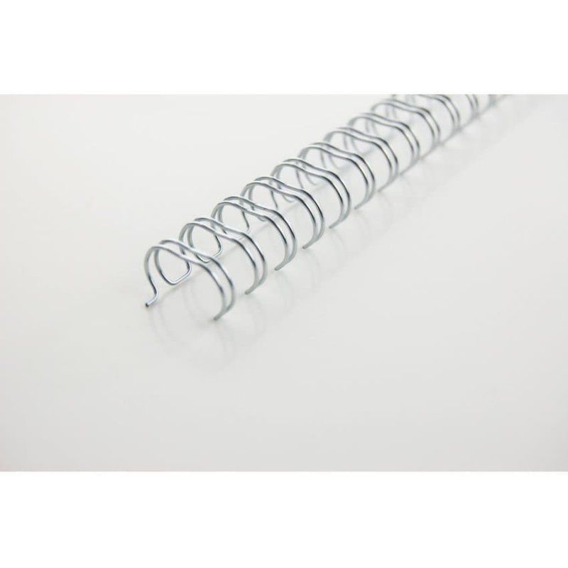 GBC Peignes métalliques WireBind argent 11 mm (100)