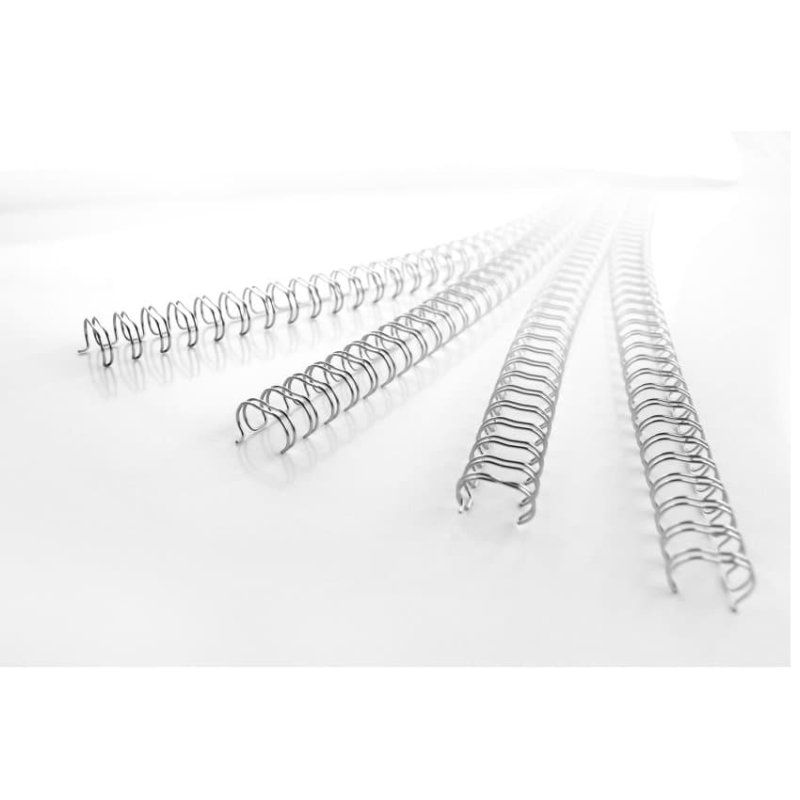 GBC WireBind Binding Wires 3:1 No7 11mm A4 Silver (100)