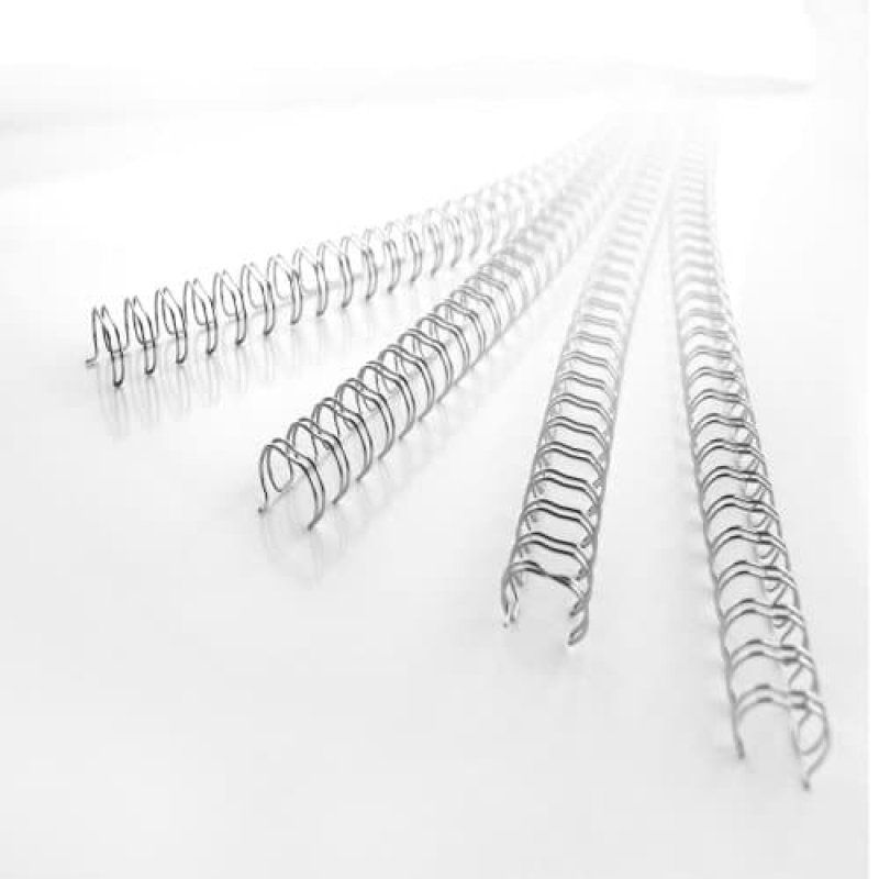 GBC Peignes métalliques WireBind argent 11 mm (100)